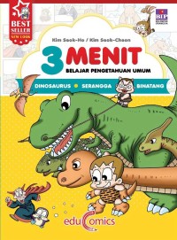 Image of 3 Menit Belajar Pengetahuan Umum Dinosaurus, Serangga, Binatang