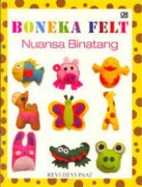 Image of Boneka Felt Nuansa Binatang