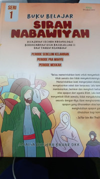 Image of Buku Belajar Sirah Nabawiyah Seri 1
