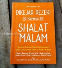 Image of Dikejar Rezeki Karena Shalat Malam