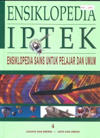 Image of Ensiklopedia IPTEK (4) Cahaya dan Energi-Gaya dan Gerak