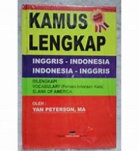 Image of Kamus  Lengkap Inggris Indonesia Indonesia Inggris